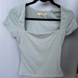Women's Sage Green Top